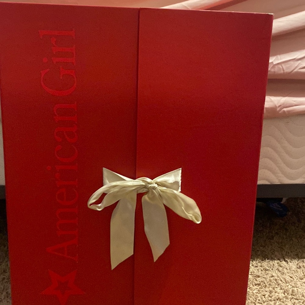 American girl doll closet for dolls.